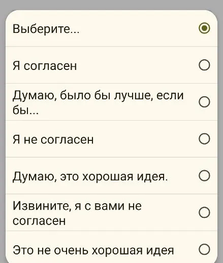 Высказывание мнений I think that's a good idea.