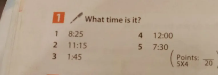 What time is it?