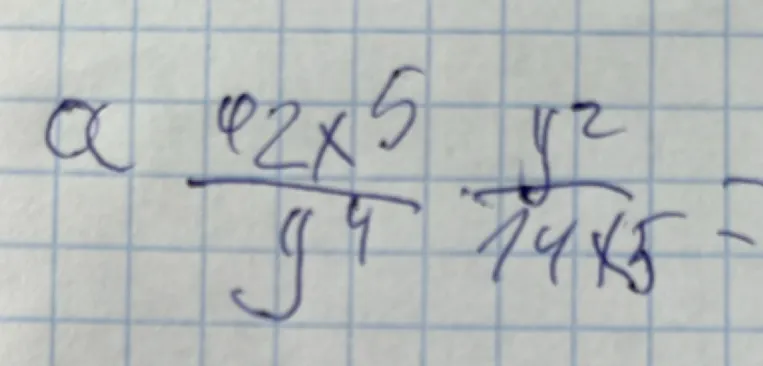 a 42 * 5 / 9^4 * 9^2 / 14 * 5