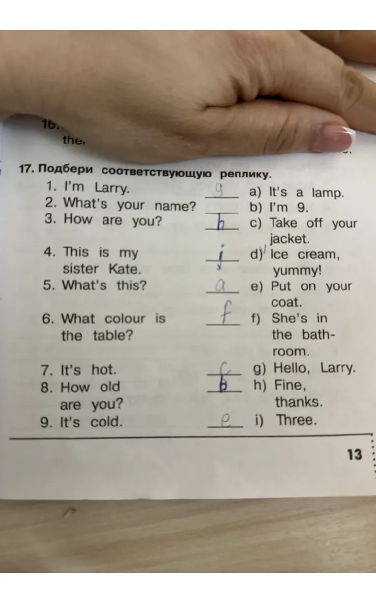 10. What's the weather like? ... 14. Can you fly?