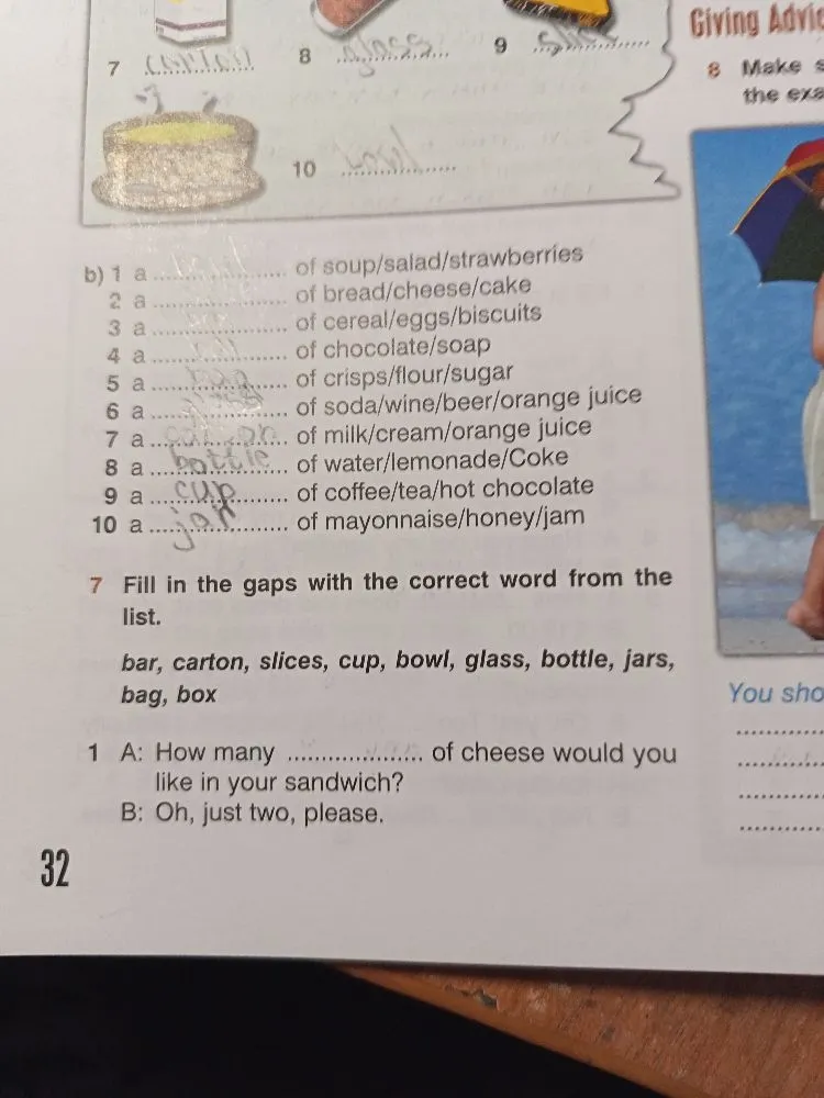 Fill in the gaps with the correct word from the list.