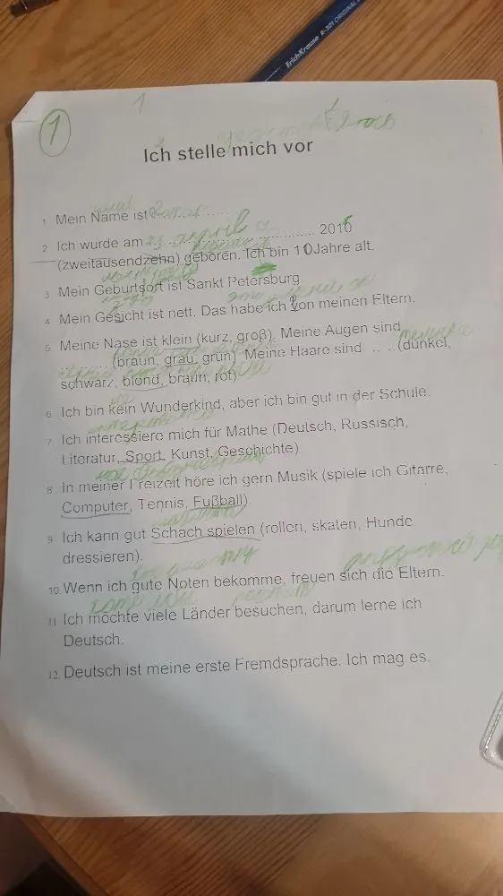 Ich stelle mich vor