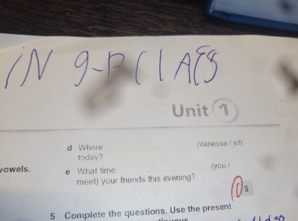 Complete the questions. Use the present simple or present continuous.