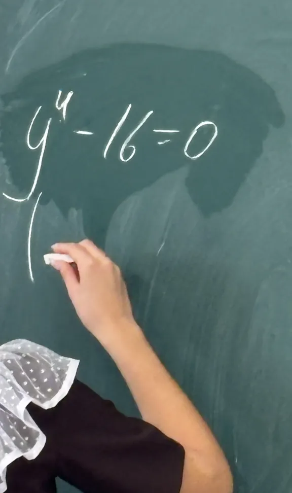 y^4 - 16 = 0