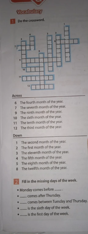 Do the crossword.