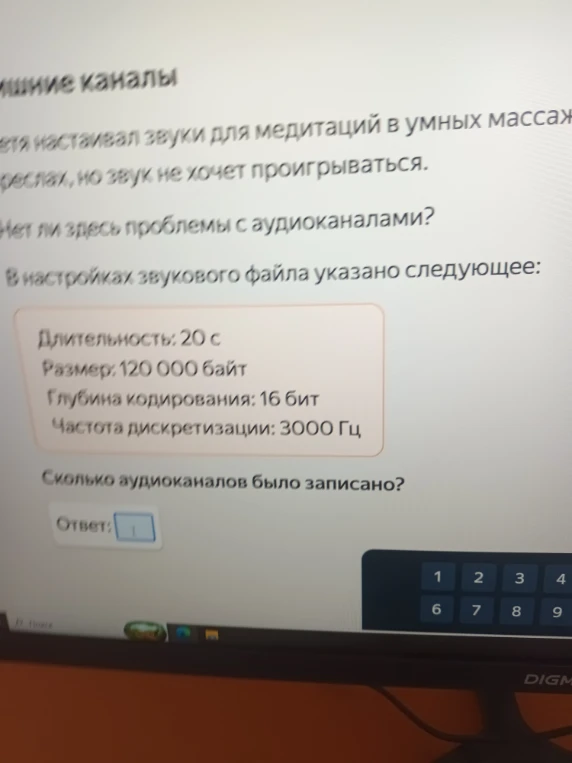 Петя настраивал звуки для медитаций в умных массажных креслах, но звук не хочет проигрываться. Нет ли здесь проблемы с аудиоканалами?
