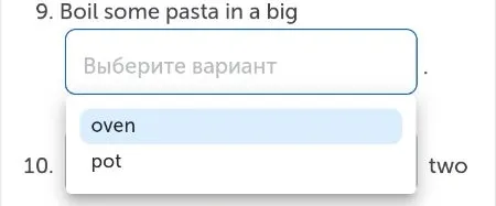 Boil some pasta in a big