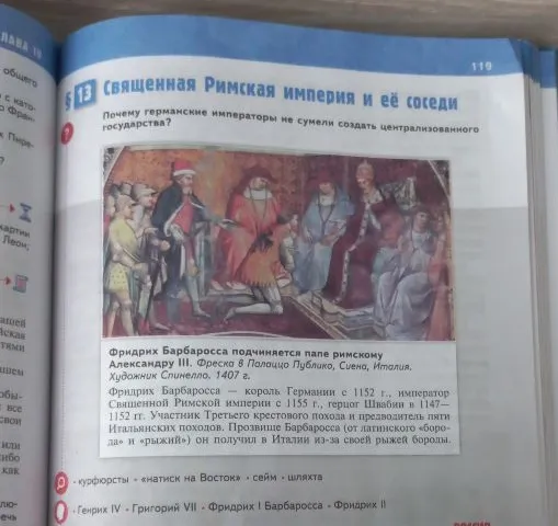 Конспект этой главы краткий (§ 13 Священная Римская империя и её соседи)