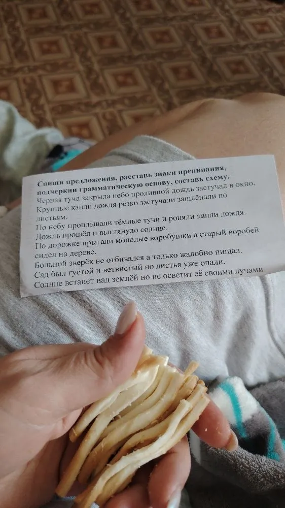 Спиши предложения, расставь знаки препинания, подчеркни грамматическую основу, составь схему.